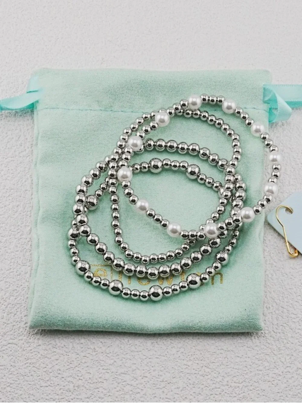 Enewton 4-Piece Silver Bracelet Set